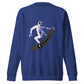Snowboarding Yeti - Unisex Crewneck Sweatshirt