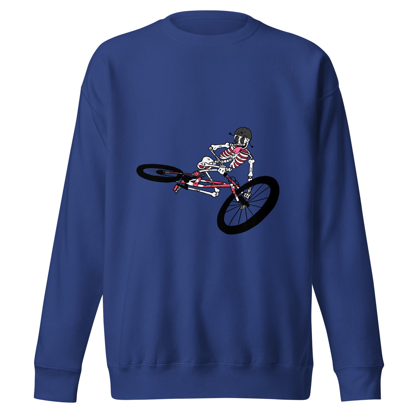 Skelton Rider - Premium Unisex Crewneck Sweatshirt