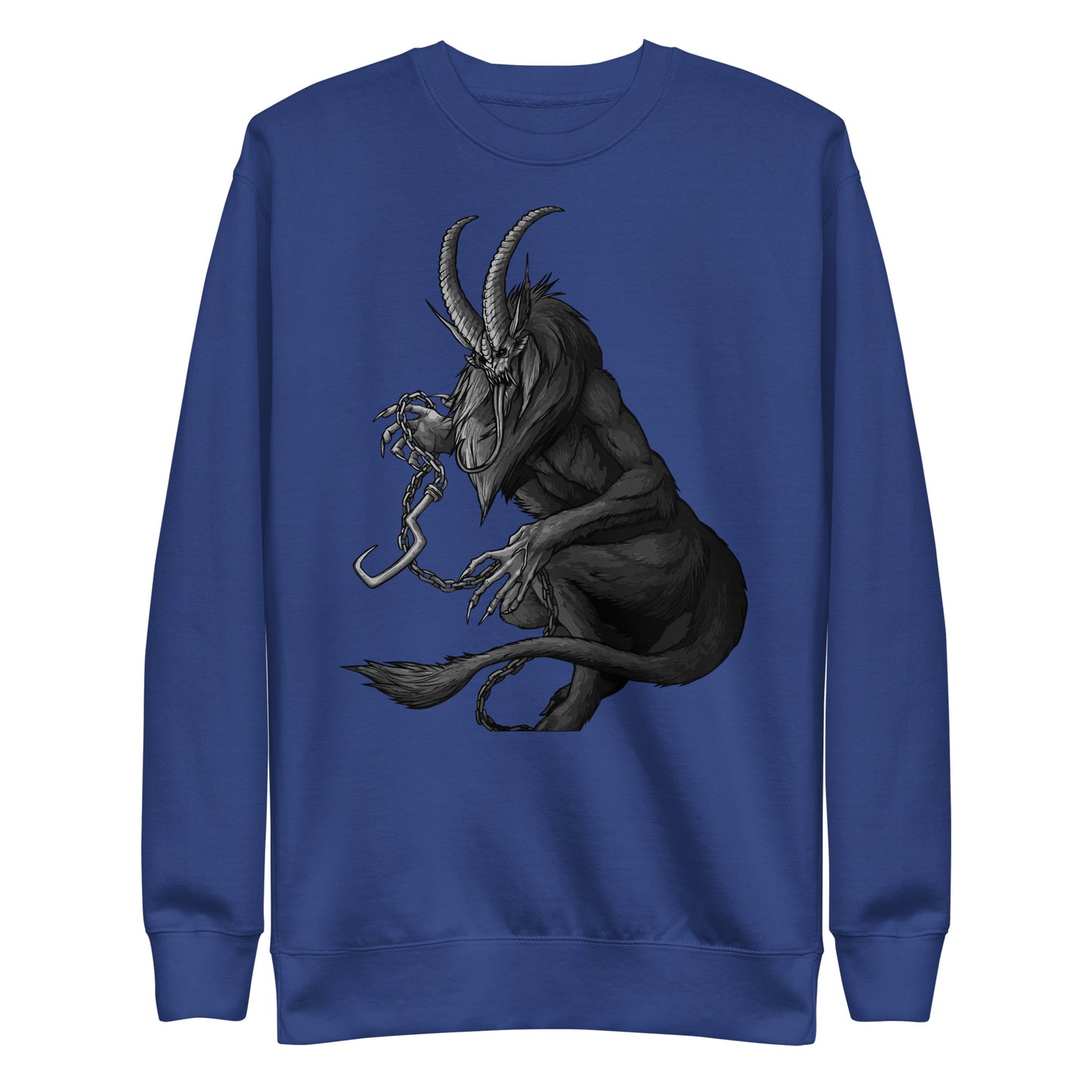 Krampus B&W - Unisex Premium Sweatshirt