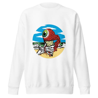 Cone Eye - Premium Unisex Crewneck Sweatshirt