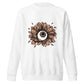 Cornea flower - Premium Unisex Crewneck Sweatshirt